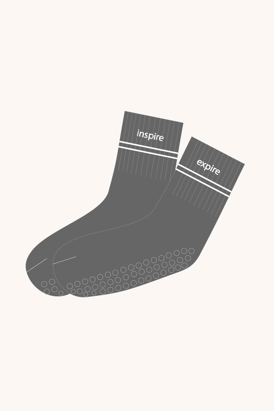 chaussettes inspire • expire antidérapantes