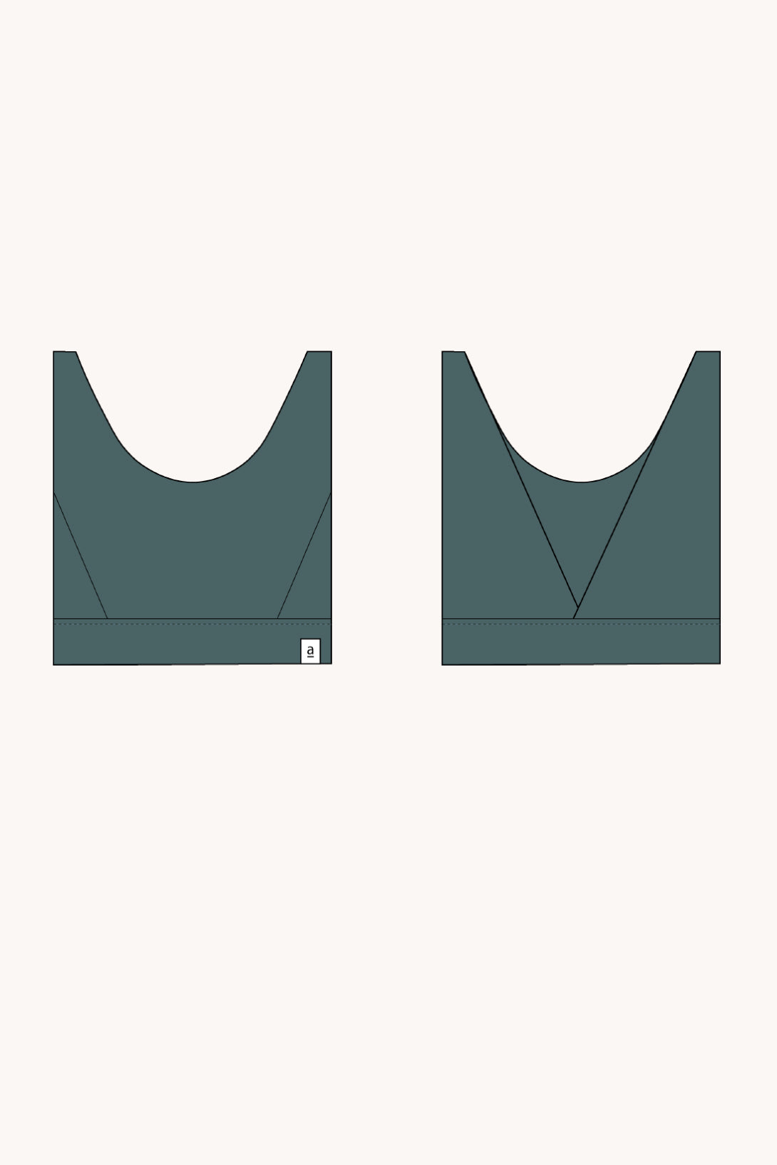 Brassière Vert sombre