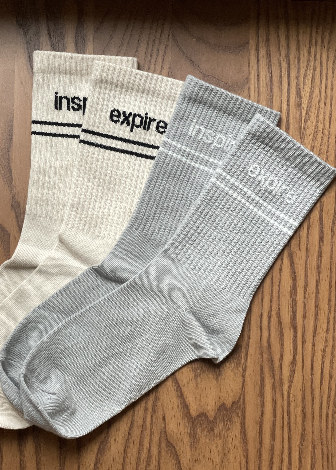 chaussettes inspire • expire