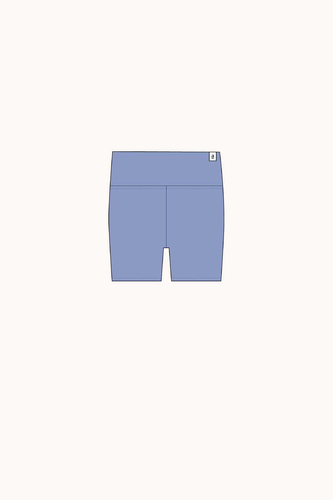 Short Bleu Sérénité
