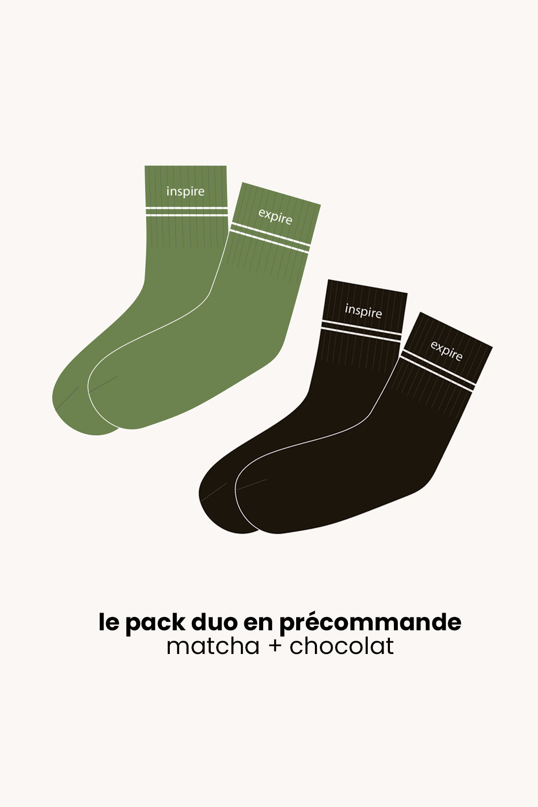 chaussettes inspire • expire